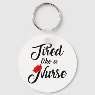 Llavero Graciosa camiseta de enfermera. 1