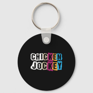 Llavero Graciosa camiseta Meme Chicken Jockey.png