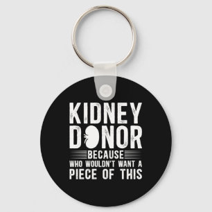 Llavero Graciosa Conciencia del donante de riñón Transplan