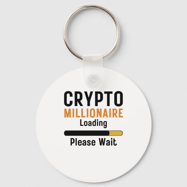 Llavero Graciosa criptografía Millionaire Cargando por fav (Anverso)