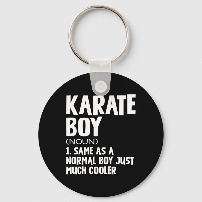 Llavero Graciosa definición de Karate Boys (Anverso)