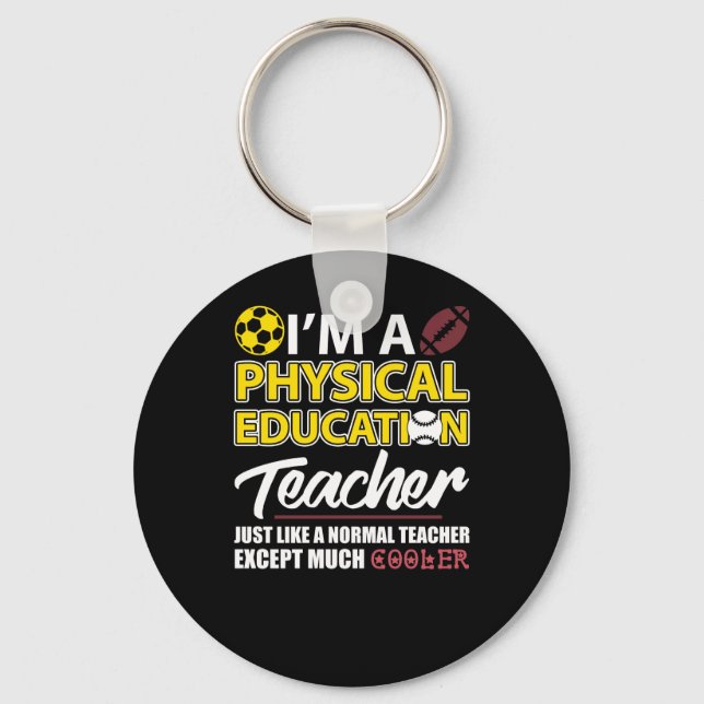 Llavero Graciosa Educación Física PE Apreciación del profe (Anverso)