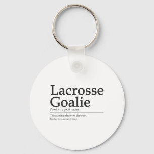Llavero Graciosa Lacrosse Goalie Definición Cita Guay Men