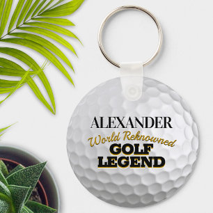 Llavero Graciosa Legend Golf Ball Personalizada