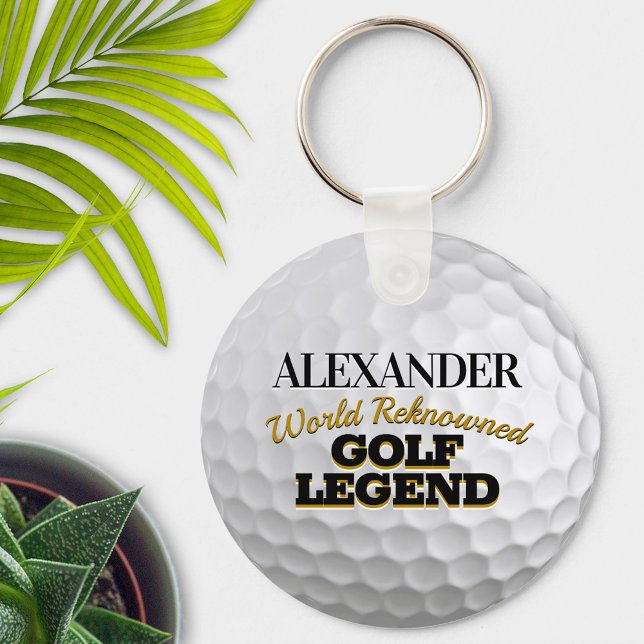 Llavero Graciosa Legend Golf Ball Personalizada (Subido por el creador)