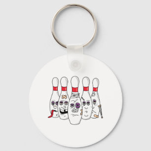 Llavero Graciosa pelea de bolas