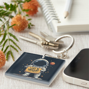 Llavero Graciosa pérdida en el Ilustracion espacial del as