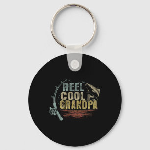 Llavero Graciosa Pesca Vintage Reel Guay Grandpa