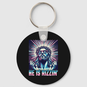 Llavero Graciosa Resurrección De Pascua Rizz Meme Es Rizzi