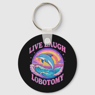 Llavero Graciosa risa en vivo Dolphin Groovy Lobotomy
