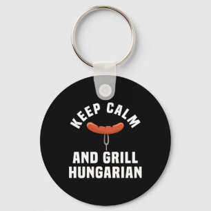 Llavero Graciosa sátira húngara Bbq Fiesta Humor Cita Hung