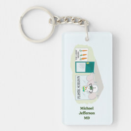 Llavero Graciosa señorita Frosty en el personalizado de ci