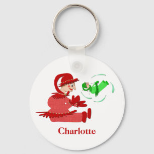 Llavero Graciosas figuras de juego de madera