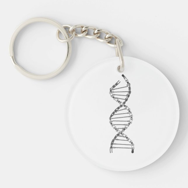 Llavero Gracioso ADN Ciclismo Cadena de bicicleta Biciclet (Frente)