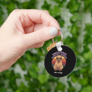 Llavero Gracioso apoyo emocional Animal Capybara Lover