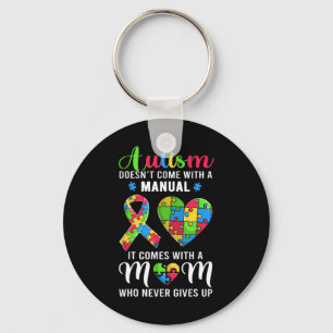 Llavero Gracioso Autismo Mamá Camisa Por Las Mujeres. Este