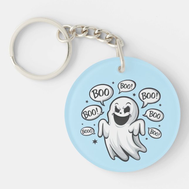 Llavero Gracioso Boo Ghost (Frente)