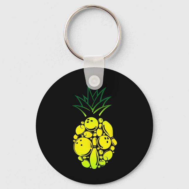 Llavero Gracioso Bowling Pineapple (Anverso)