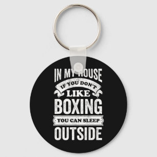 Llavero Gracioso Boxeador Chiste Deportivo Hob