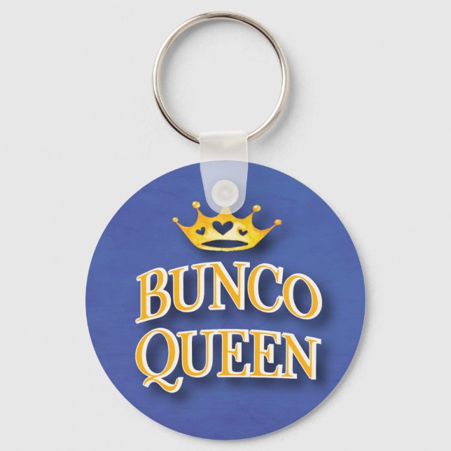 Llavero Gracioso Bunco Queen Watercolor Crown (Anverso)