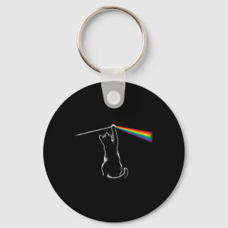 Llavero Gracioso Cat Rock Regalo Música Mujeres Niños Auti