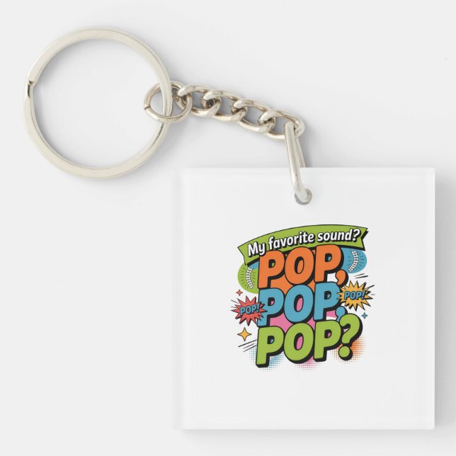 Llavero Gracioso Chiropractor Pop Sound Gift (Frente)