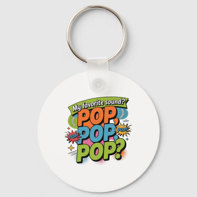 Llavero Gracioso Chiropractor Pop Sound Gift (Anverso)