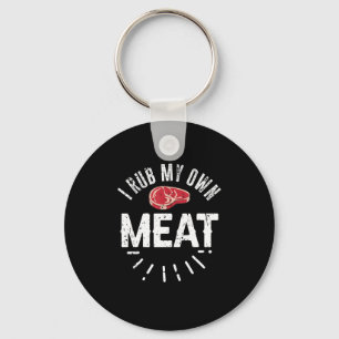 Llavero Gracioso Chiste de Chef BBQ Ropa mi propia carne