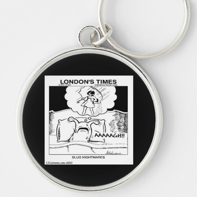 Llavero Gracioso de las pesadillas de las putas (Frente)