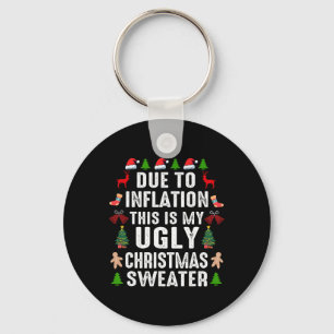 Llavero Gracioso Debido A La Inflación Los Navidades Feo S