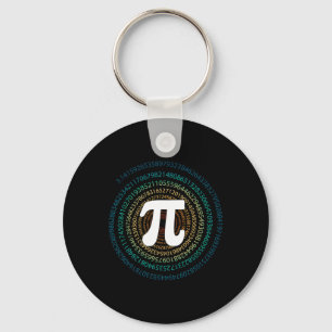Llavero Gracioso Día Pi 3.14 Pi Espiral Math Geek Student 
