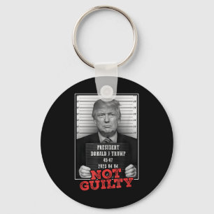 Llavero Gracioso Donald Trump no es culpable de asesinato,