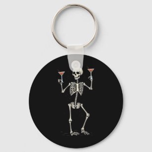 Llavero Gracioso esqueleto de Halloween Beber cola Manhatt