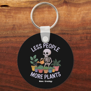 Llavero Gracioso esqueleto más plantas menos gente Hallowe