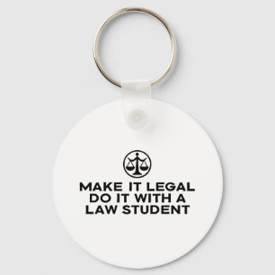 Llavero Gracioso estudiante de Derecho
