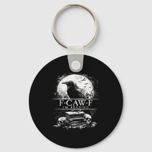 Llavero Gracioso F-caw-f Books Skulls Gothic