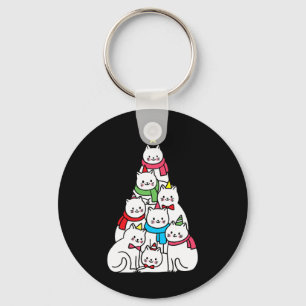 Llavero Gracioso Feliz Navidad Navidad Árbol festividad pa