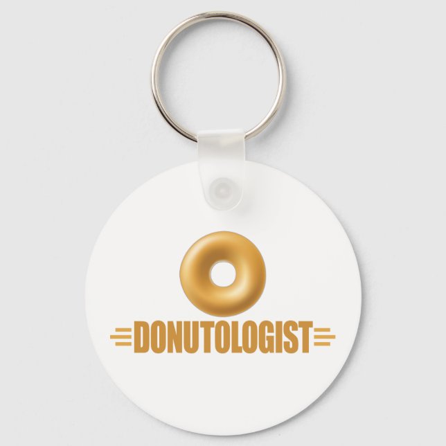 Llavero Gracioso Glazed Donut Lover (Anverso)