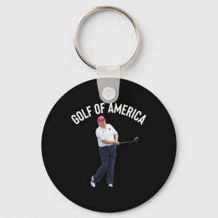 Llavero Gracioso Golf De América Donald Trump Pun