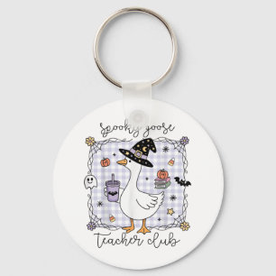 Llavero Gracioso Halloween Silly Goose Witch Spooky Goose
