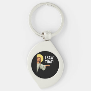 Llavero Gracioso Jesús Meme Vi Que La Cita Cristiana Es Di