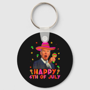 Llavero Gracioso Joe Biden Cinco De Mayo Feliz 4 De Julio