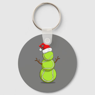 Llavero Gracioso jugador de tenis regalo de Navidades Snow
