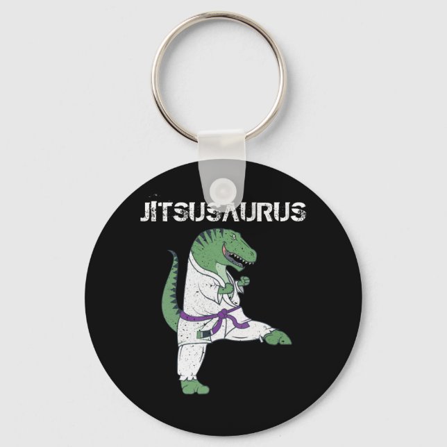 Llavero Gracioso Jujitsu, obsequios de T-Rex Jiu Jitsu Bla (Anverso)