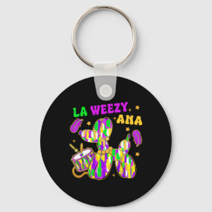 Llavero Gracioso La Weezy Ana Mardi Gras Carnival Cake Wal