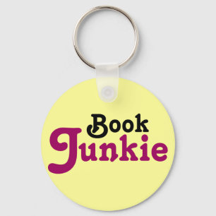 Llavero Gracioso libro Junkie Reading Gift