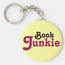 Llavero Gracioso libro Junkie Reading Gift