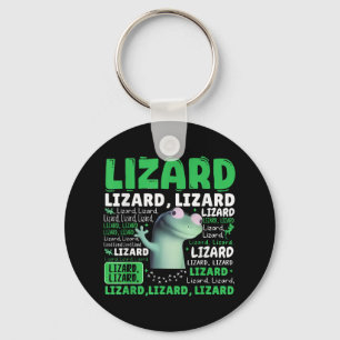 Llavero Gracioso Lizard Meme Animal Women Hombres _1
