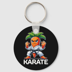 Llavero Gracioso luchador contra el cinturón negro Karat