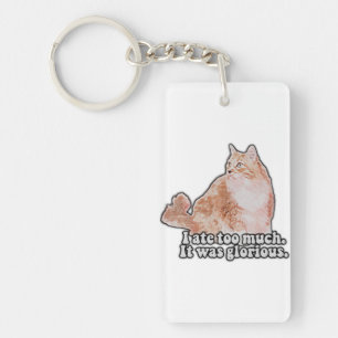 Llavero Gracioso meme de gatos gruñones para los amantes d
